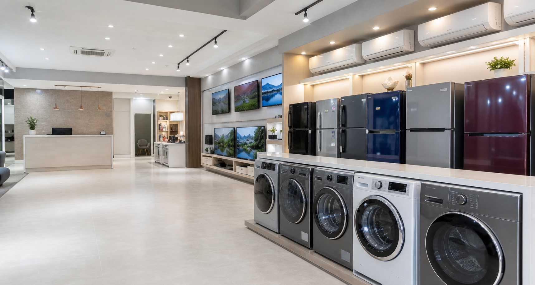 Maheshwari Enterprises consumer electronics showroom in Gwalior